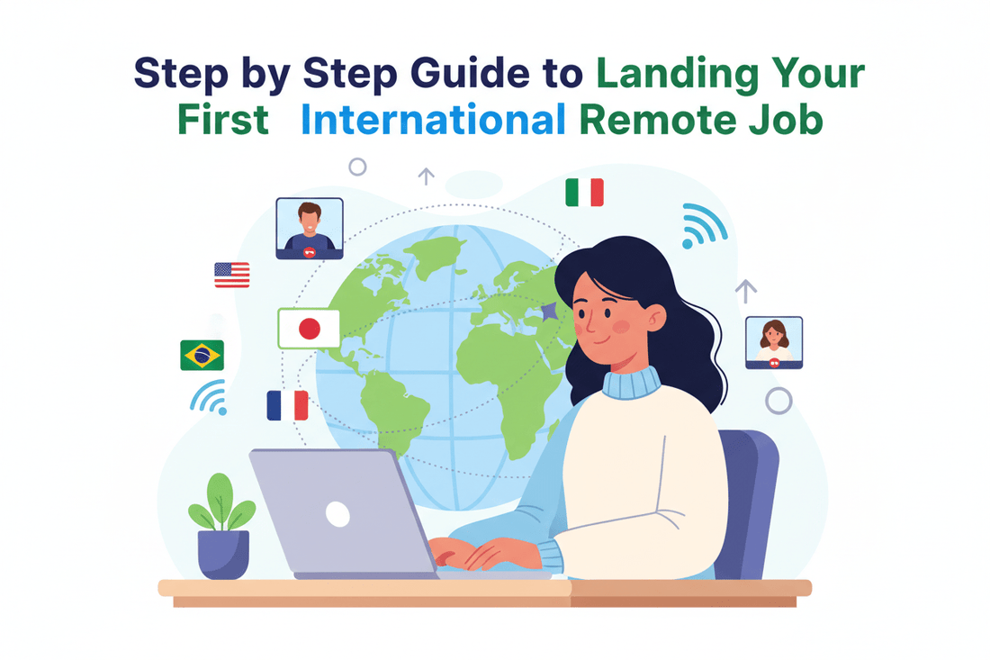 Step by step guide to landing your first international remote job - Remoteasy.io