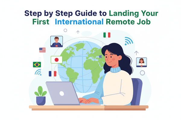 Step by step guide to landing your first international remote job - Remoteasy.io