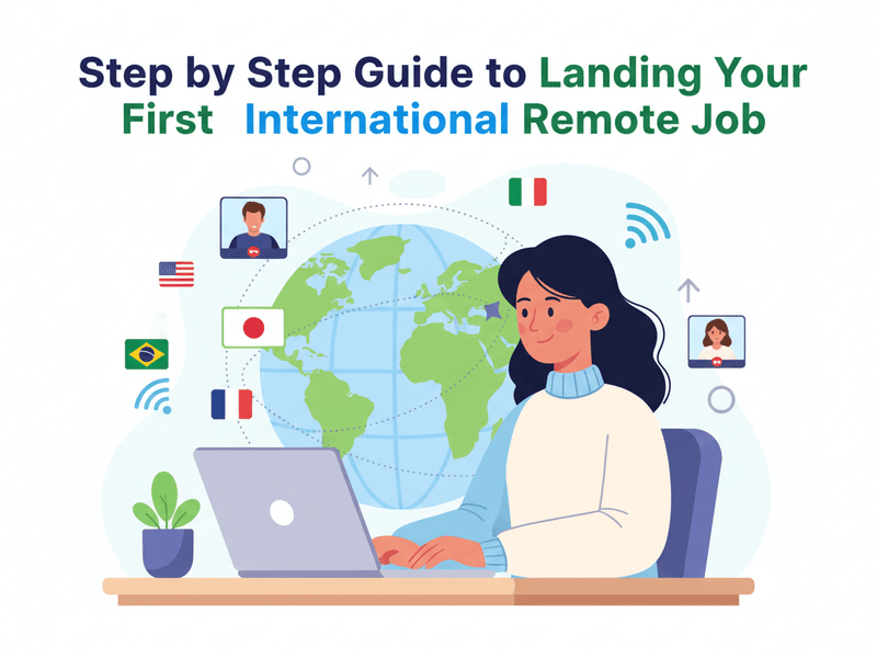 Step by step guide to landing your first international remote job - Remoteasy.io
